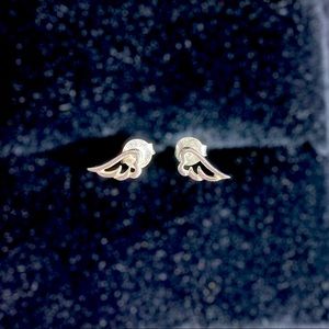 Delicate Angel Wing Earrings